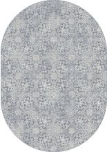 Dynamic Rugs ANCIENT GARDEN 57162 Light Blue 5.3X7.7 OV Imgs Traditional Area Rugs